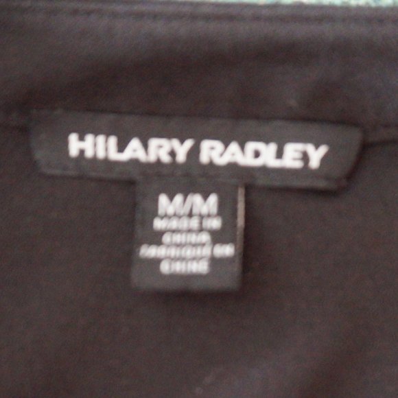 Black 1/4 Zip Blouse - Picture 3 of 3